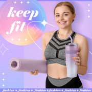 Poen 7 Pcs Pilates Essentials Kit for Women Home Workout Pilates Equipment Ring and Ball Set with 11.81 Inch Circle 9.84 Inch Yoga Ball Resistance Bands Cup Bag Socks for Beginners