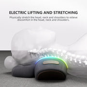 Pillow Traction Massager 2025 New for Neck Hump - 3-in-1 Cervical Neck Pillow with Heat Therapy, Memory Foam for Neck Pain Relief, Ergonomic Massager for Shoulder Back (Gray)