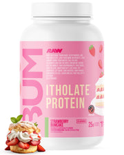RAW Whey Isolate Protein Powder, Vanilla Oatmeal Cookie (CBUM Itholate Protein) - 100% Grass-Fed Sports Nutrition for Muscle Growth & Recovery - Low-Fat, Low Carb, Naturally Flavored - 25 Servings
