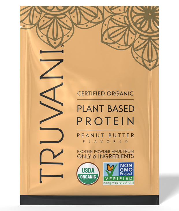 Truvani Vegan Pea Protein Powder | Vanilla | 20g Organic Plant Based Protein | 18 Servings | Keto | Gluten & Dairy Free | Low Carb | No Added Sugar