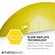 THERABAND Pro Series Exercise Ball, 26" Green Stability Trainer for 5'7"–6'1" Users, Anti-Burst Yoga & Pilates Ball, Balance & Core Trainer, For Athletes Fitness at Gym & Home