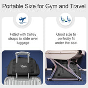 Small Gym Bag 14 inch for Women & Men Mini Gym Duffel Bag with Wet Compartment Waterproof Travel Duffle Bag for Sports Workout Dance