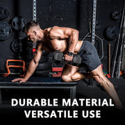 YUFER Rubber Hex Dumbbell Set with Rack - 6 Pair 5-50 lbs Hand Free Weight for Strength Encased 350/450/550lbs Weights with Vertical Storage Rack Fitness Home Gym Equipment