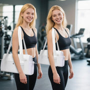 Small Gym Bag For Women Mini Gym Duffle Bag with Wet Compartment Waterproof Sports（Pink Small）