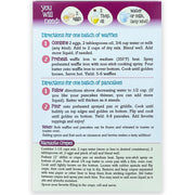 Namaste Foods Gluten Free Waffle & Pancake Mix, 21 oz (Pack of 6)