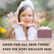 One With Nature Dead Sea Salt Sandalwood Soap 4oz 3-Pack – Purifying and Exfoliating Soap Bar with Dead Sea Minerals and Sandalwood for Face & Body, for Men & Women