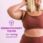 Lume Whole Body Deodorant Plus Sweat Control - Smooth Cream Tube - 72 Hour Odor And Sweat Control - Baking Soda Free, Skin Loving - 3.0 ounce (Pack of 2) (Soft Powder)