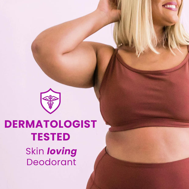 Lume Whole Body Deodorant Plus Sweat Control - Smooth Cream Tube - 72 Hour Odor And Sweat Control - Baking Soda Free, Skin Loving - 3.0 ounce (Pack of 2) (Soft Powder)