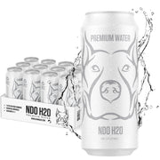 NDO H2O Premium Purified Water Case - 24 Pack (8.4 fl oz, Sparkling) | Reverse Osmosis Canned Water | Tested for Over 400 Impurities | Purified, Carbonated & Balanced | Alkaline & Minerals