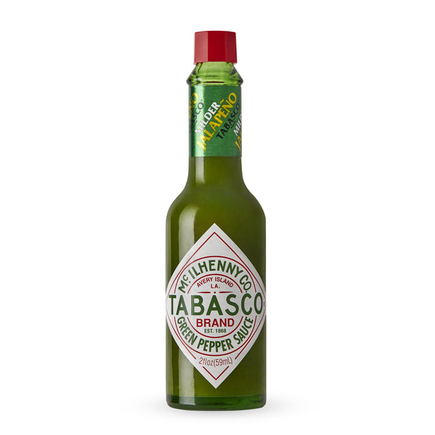 TABASCO Brand Original Red Pepper Hot Sauce, Medium Heat, Glass Bottle, Classic & Versatile Flavor, Three Simple Ingredients, Great for Dips, Tacos, Eggs, Pizza, Oysters & More, 12 Fl Oz (Pack of 1)