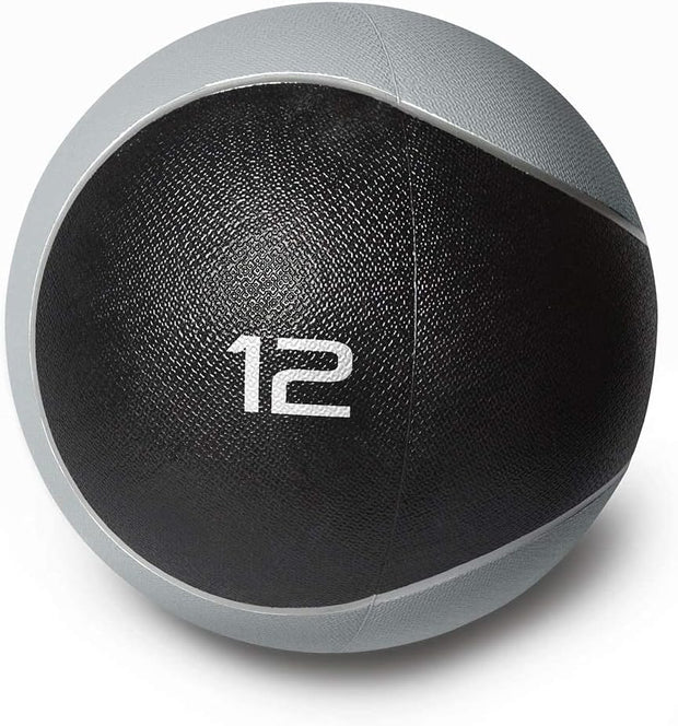 WF Athletic Supply Medicine & Exercise Ball - Durable Rubber & Consistent Weight Distribution; Comfort Textured Grip for Strength, Balance & Core Training, Multiple Choices Available