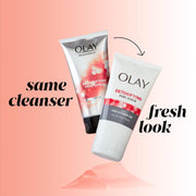 Facial Cleanser by Olay Regenerist, Detoxifying Pore Scrub & Exfoliator, 5 Oz (Pack of 3)