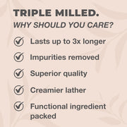 One With Nature Dead Sea Salt Sandalwood Soap 4oz 3-Pack – Purifying and Exfoliating Soap Bar with Dead Sea Minerals and Sandalwood for Face & Body, for Men & Women