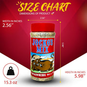 Jocko's Mix Santa Maria Style Seasoning - 15.3oz Bottle Of Tri-Tip, Steak, Pork, and Chicken Seasoning - Santa Maria Grill - Jocko's Mix for Meat, Seafood Stew & Vegetables