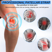 Knee Brace for Women/ Men, 2025 New Upgraded Extended Edition Knee Braces, Adjustable Knee Support, Patellar Tendon Support Strap, Knee Wraps for Pain Relief for Meniscus Tear Knee Pain Arthritis Pain Injury Recoverys(Gray)