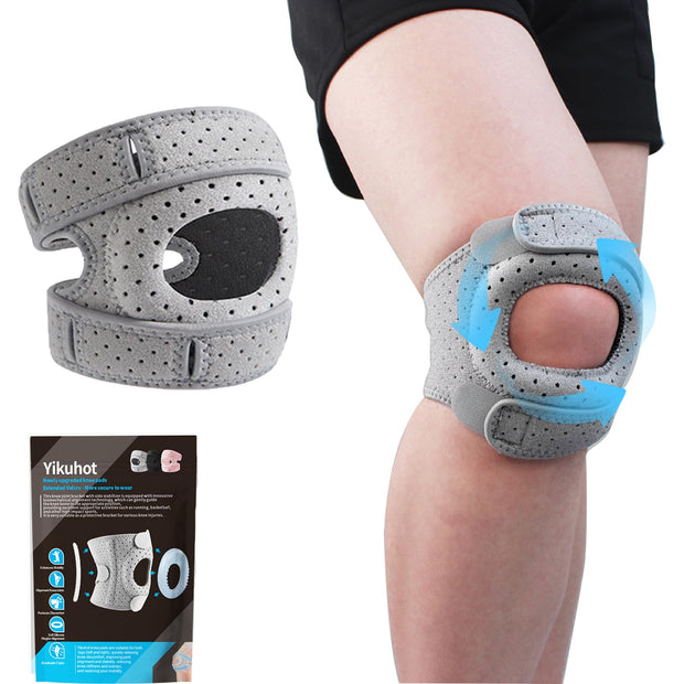 Knee Brace for Women/ Men, 2025 New Upgraded Extended Edition Knee Braces, Adjustable Knee Support, Patellar Tendon Support Strap, Knee Wraps for Pain Relief for Meniscus Tear Knee Pain Arthritis Pain Injury Recoverys(Gray)