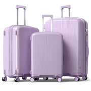 Nazhura Luggage Set, 3-Piece Hardside Suitcase Set, 20-inch Carry On, 24-inch, 28-inch Luggage