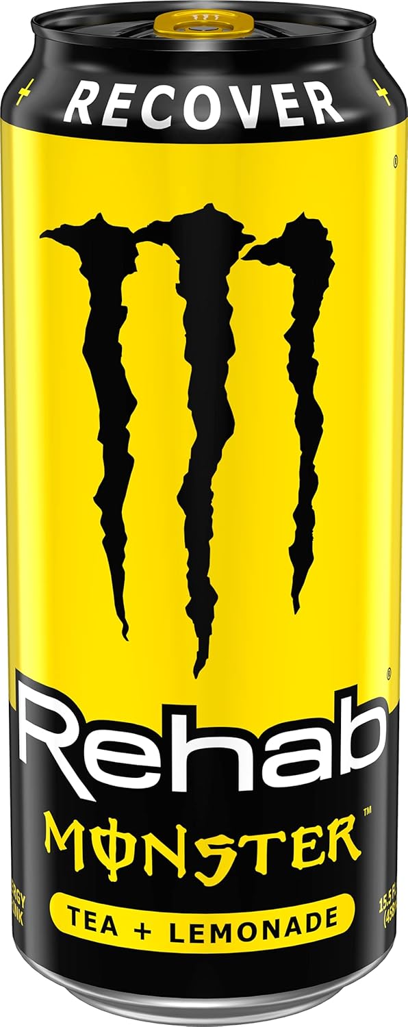 Monster Rehab, Tea + Lemonade, 15.5 fl oz, 4 Pack