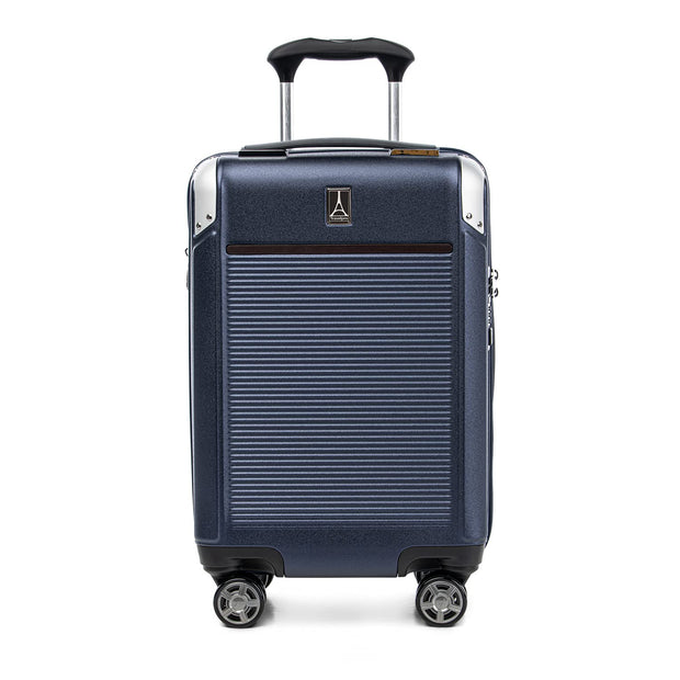 Travelpro Platinum Elite Hardside Expandable Checked Luggage, 8 Wheel Spinner, TSA Lock, Hard Shell Polycarbonate Suitcase, True Navy Blue, Checked Large 28-Inch