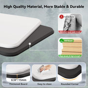 Mobile Standing Desk with Storage Base, 60° Tiltable Rolling Laptop Desk, Height Adjustable Portable Table with 4 Lockable Wheels for Home Office, White