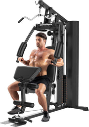 Sportsroyals Home Gym, Workout Equipment, 154LBS Weight Stack, Home Gym Equipment, Exercise Equipment, Multi Home Gym Station, Full Body Strength Training