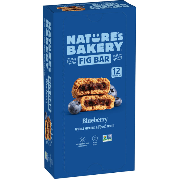 Nature’s Bakery Whole Wheat Fig Bars, Strawberry, Real Fruit, Vegan, Non-GMO, Snack bar, 7 boxes with 12 twin packs (84 twin packs)