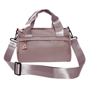 Mini Black Gym Bag Sport Bag Adjustable Small Duffle Bag Detachable Strap Gym Tote For Women Small Duffle Bag (Blue)