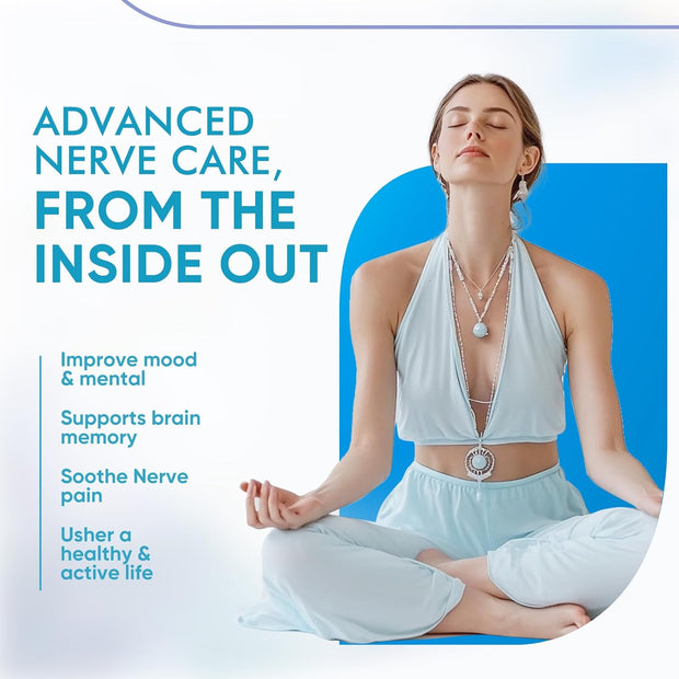 Nerve Savior for Neuropathy – 600 mg Alpha Lipoic Acid Supplement for Fingers, Hands, Toes & Feet – 120 Capsules