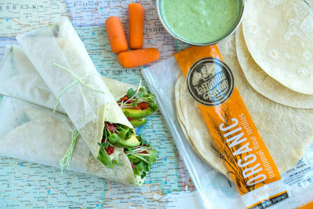 La Tortilla Factory Organic Traditional Flour Tortillas, Non-GMO, 6-Count, 7.62 Ounce