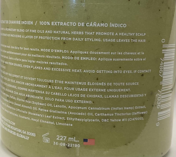 Kuza Indian Hemp with Chebe Hair & Scalp Treatment - for Healthy Hair Retention - 7.7 oz