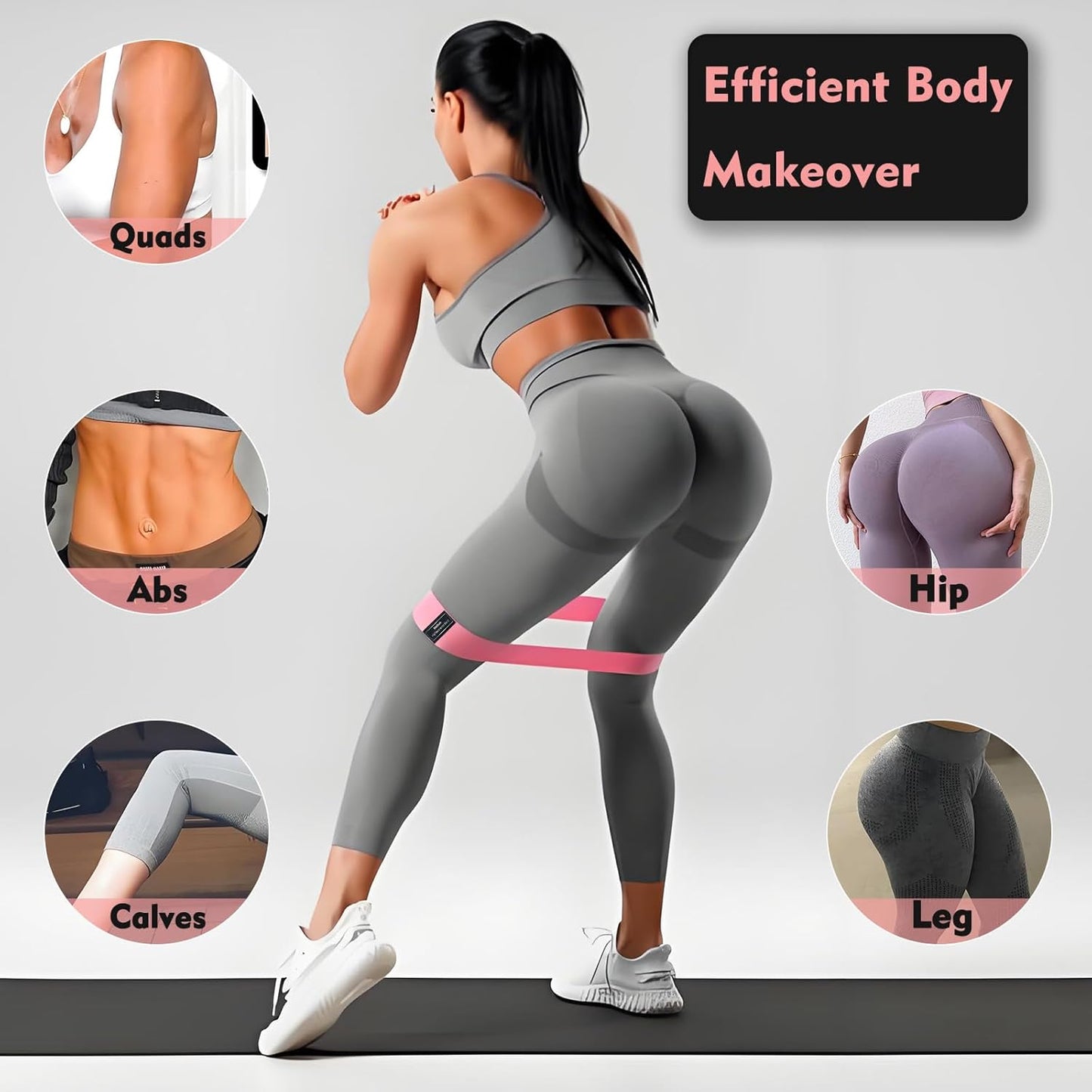 Pilates Ring and Ball Set, Adjustable Ankle Wrist Weights, Resistance Bands, Pilates Equipment for Home Workout Kit to Tone, Sculpt and Strengthen, Fitness Magic Circle Rings for Yoga Women