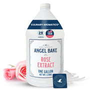 Pure Rose Extract for Baking & Mixology - Culinary Grade Rose Essence and Flavoring - Kosher, Keto Friendly, Vegan, Gluten-Free for Desserts, Beverages & Recipes (2 Oz Extract with Latex-Free Dropper)