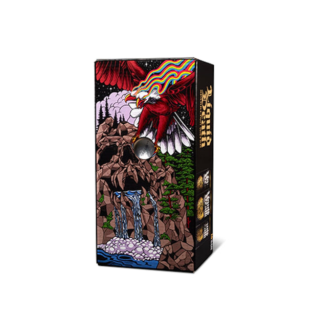 Liquid Death, Sparkling Mountain Water, 18-Pack (Tallboy Size 16.9oz Cans), Real Mountain Source, Natural Minerals & Electrolytes