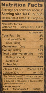 Kodiak Power Cakes, Pancake & Waffle Mix, Cinnamon Oat, High Protein,100% Whole Grains (Pack of 1)