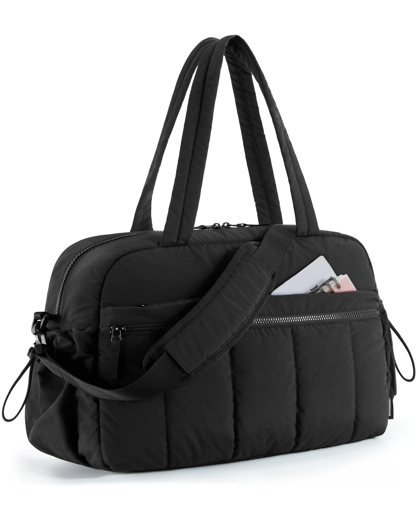 BAGSMART Gym Bag for Women, Duffle Bag for Travel with Wet Pocket, Lightweight Carry on Weekender Duffel, Water Resistant