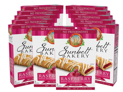 Sunbelt Bakery Raspberry Fruit & Grain Bars, 96 Count