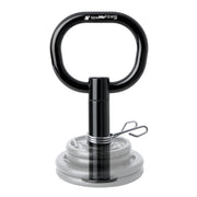 NewMe Fitness Adjustable Kettlebell Handle for Strength Training Kettlebells for Weight Plates - Home or Gym Workout- Ergonomic Design for a Comfortable, Non-Slip Grip