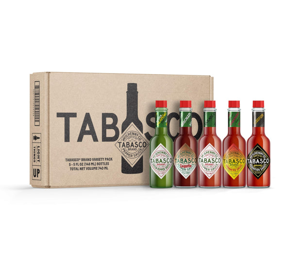 TABASCO Brand Original Red Pepper Hot Sauce, Medium Heat, Glass Bottle, Classic & Versatile Flavor, Three Simple Ingredients, Great for Dips, Tacos, Eggs, Pizza, Oysters & More, 12 Fl Oz (Pack of 1)
