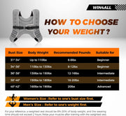 Weighted Vest Woman, 6lb/8lb/12lb/16lb/20lb, Adjustable Women Weighted Vest for Walking, Strength Training, Running, Fitness, Muscle Building, Black