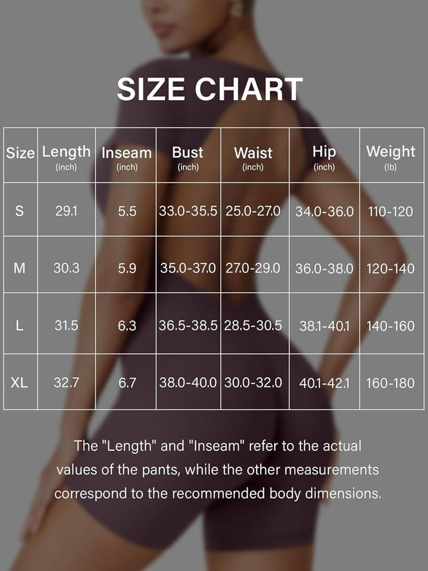 YEOREO One Piece Workout Jumpsuits Rompers For Women Xylia U Neck Sexy Backless Bodysuit Hidden Scrunch Butt Jumpsuit