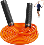 Jump Rope, Weighted Jump Rope for Men Women, Adjustable 1lb Heavy Skipping Ropes, Suitable for Boxing, Cardio, Home Fitness, Training Muscle, Home Gym Workout Equipment for Full Body Exercise