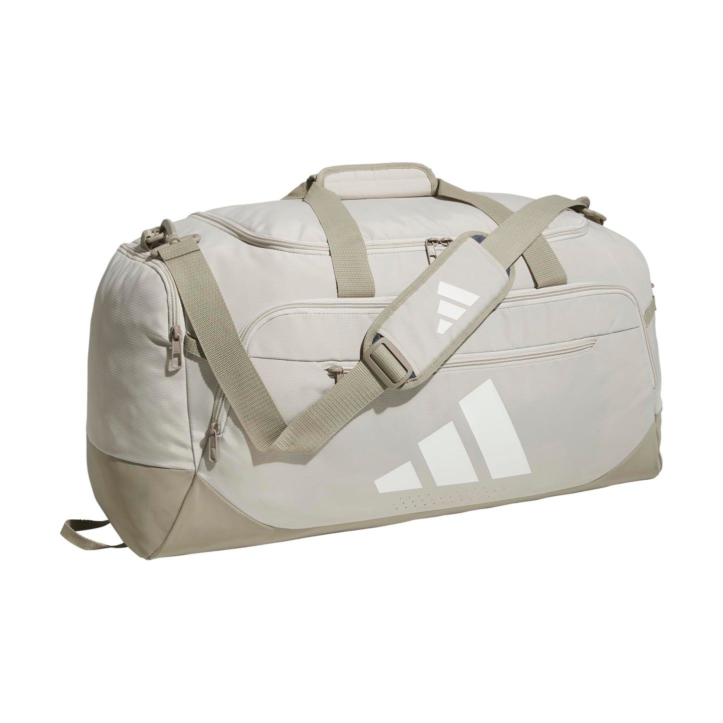 adidas Defender 5.0 Duffel, Durable Travel Gym Sports Bag for Men and Women