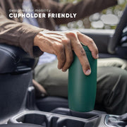 Simple Modern Travel Coffee Mug Tumbler with 360° Lid | Ceramic-Lined Insulated Stainless Steel Cold Brew Iced Coffee Cup | Gifts for Women Men Her Him | Voyager Signature | 16oz | Sea Glass Sage