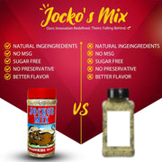 Jocko's Mix Santa Maria Style Seasoning - 15.3oz Bottle Of Tri-Tip, Steak, Pork, and Chicken Seasoning - Santa Maria Grill - Jocko's Mix for Meat, Seafood Stew & Vegetables