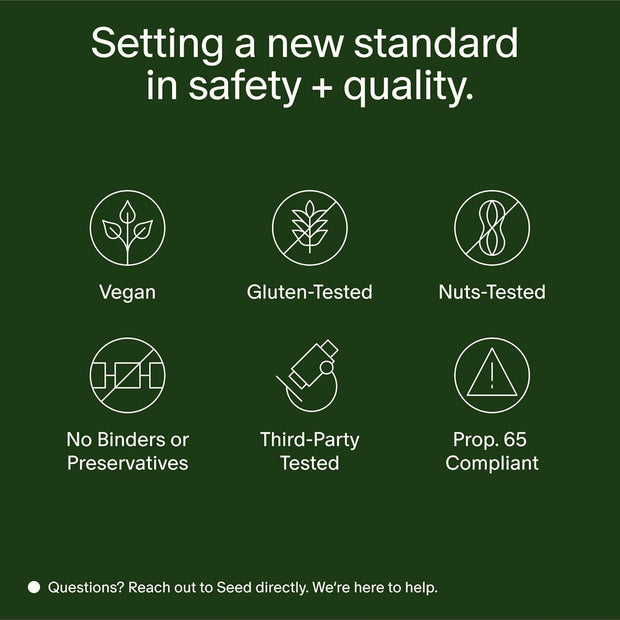 Seed 14 Day Gut Reset - Prebiotic and Probiotic for Women & Men - Digestive Health, Gut Health, Rapid Gut Recovery, Bloating & Constipation Relief - Vegan & Shelf-Stable - 28 Capsules (14-Day Supply)