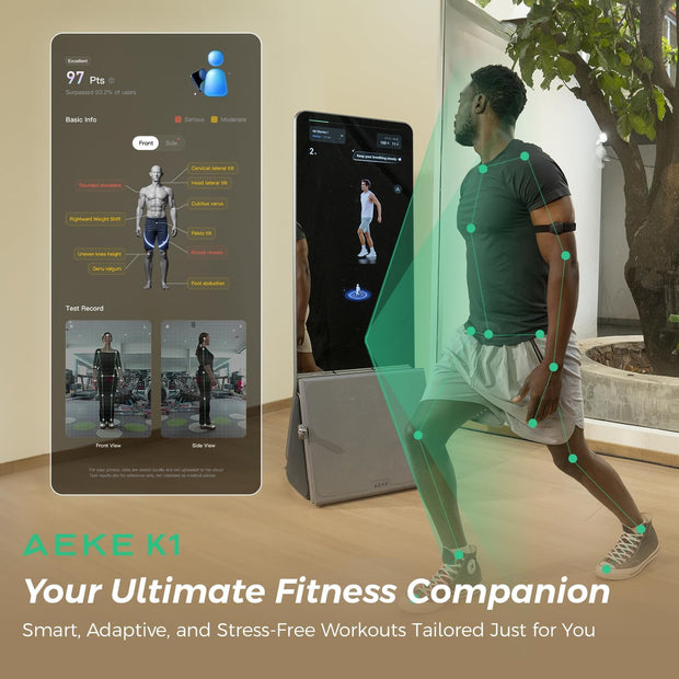 K1 Smart Home Gym System: AI-Powered All-in-One Fitness Machine for Full-Body Strength Training and Personalized Workouts