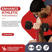 OK TAPE PRO Kinesiology Tape Uncut Roll, Elastic Physical Therapy Athletic Tape for Pain Relief, Muscle Support, Kinetic Tape, Water Resistant, 2in X 16.4ft -Black Gray