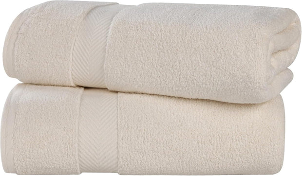 Superior Zero Twist 100% Cotton Bathroom Towels, Super Soft, Fluffy, and Absorbent, Premium Quality 6 Piece Towel Set with 2 Washcloths, 2 Hand Towels, and 2 Bath Towels, Coral