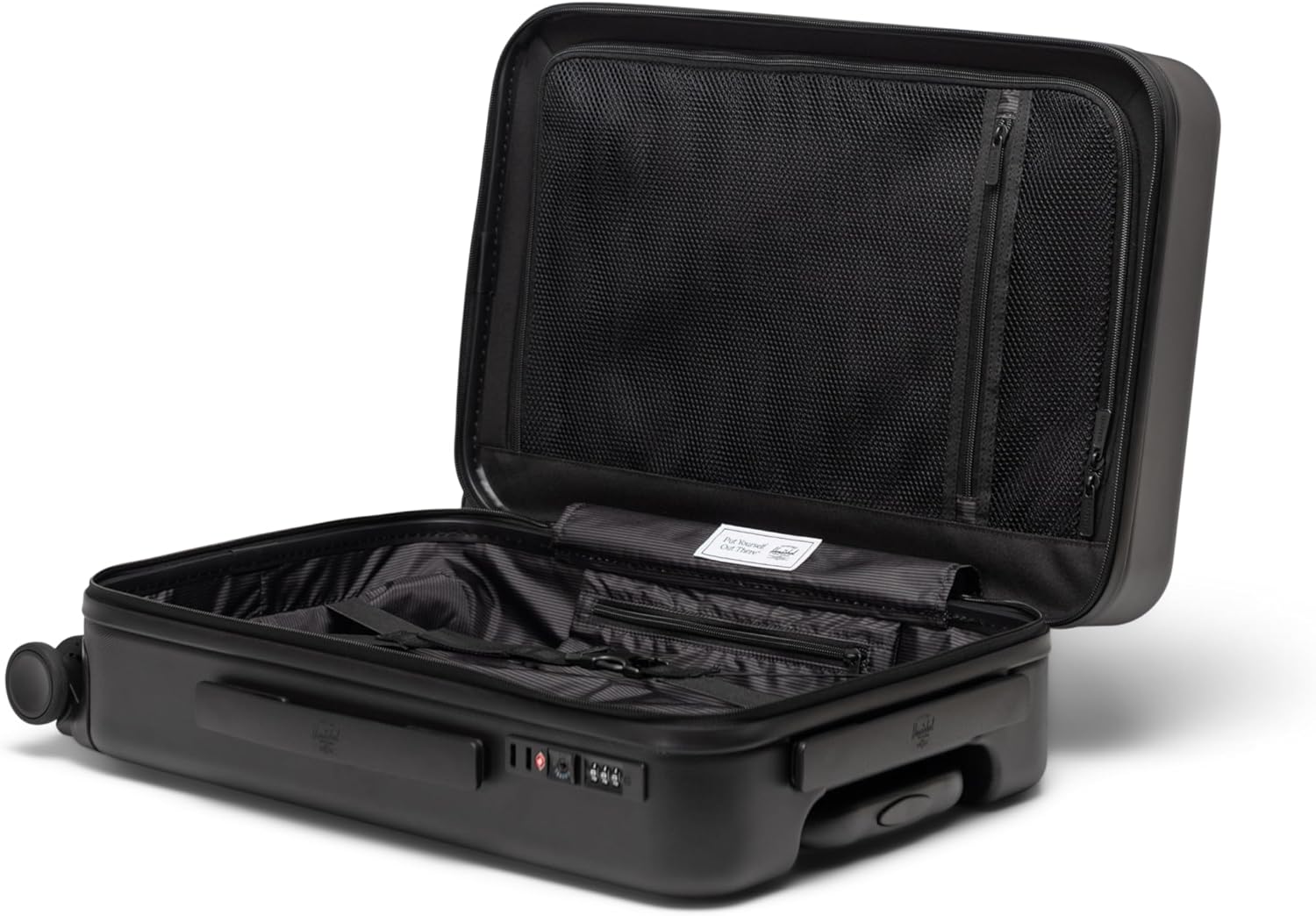 Herschel Hardshell Luggage, Black, Pro Large Carry On