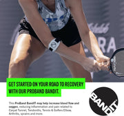 PROBAND - Bandit - Compression Arm Band for Elbow & Forearm - Helps Relieve Pain & Swelling - for Carpal Tunnel, Tendonitis, Tennis Elbow and More